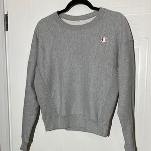 Champion Heather Gray Crewneck Sweatshirt